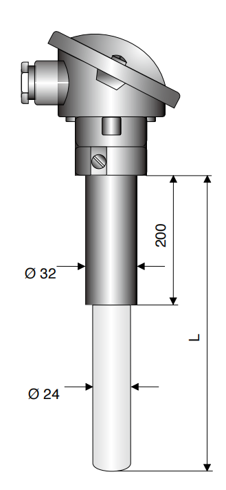 TCA-P60~65高温耐磨热电偶