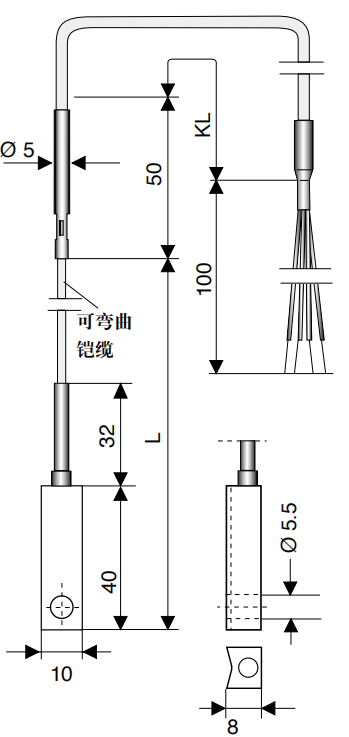 TRA-W10~90线缆式传感器